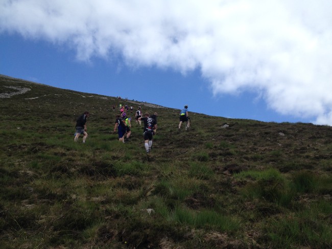 Climbing Mt. Errigal