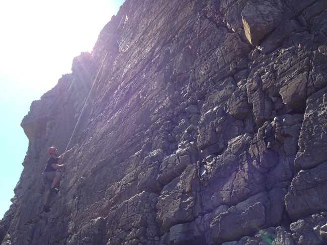 Climbing Berg Stack
